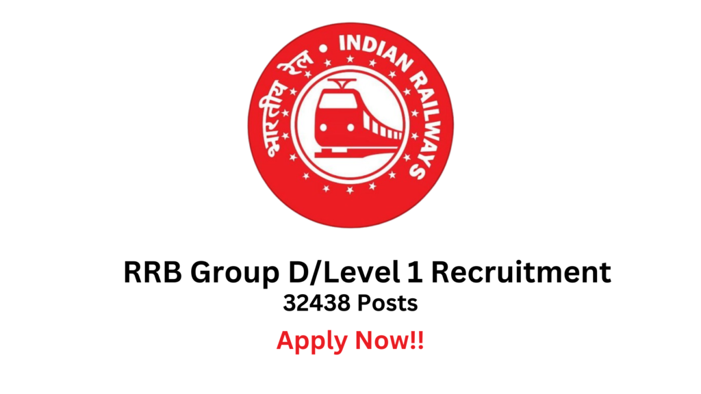 RRB RRB Group D/Level 1 Recruitment