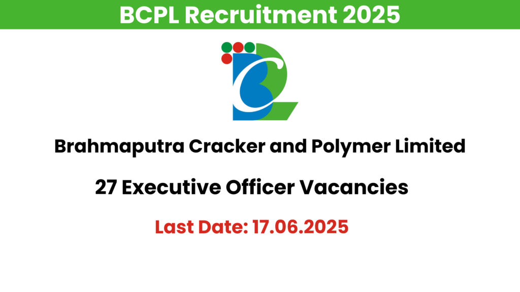 BCPL Recruitment 2025