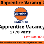 IOCL Apprentice Vacancy 2025