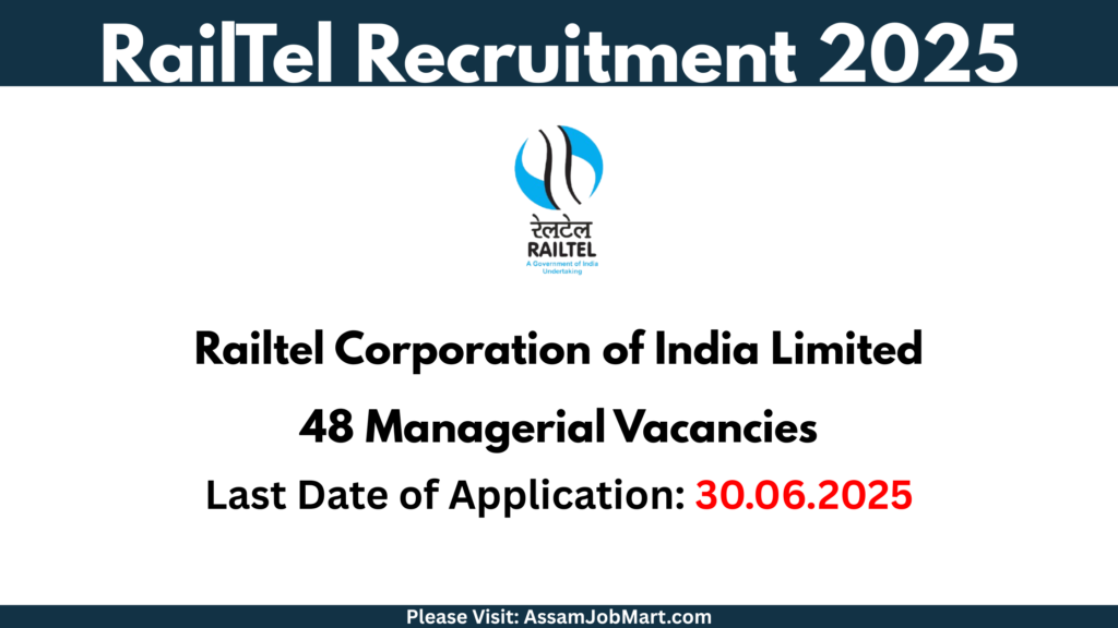 RailTel Recruitment 2025