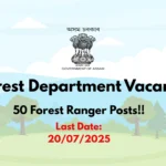 Forest Department Vacancy