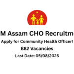 NHM Assam CHO Recruitment