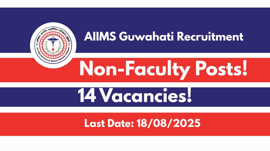 AIIMS Guwahati Recruitment 2025