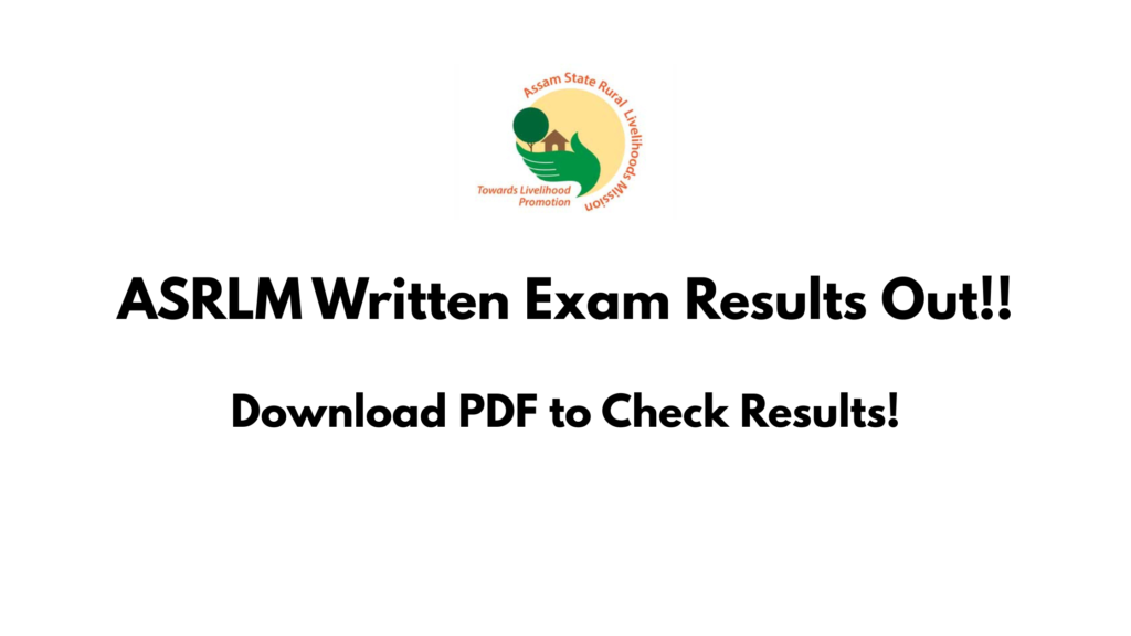 ASRLM Results 2025