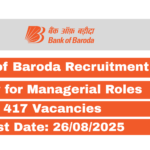 BOB Officer Recruitment 2025