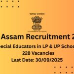 DEE Assam Recruitment 2025