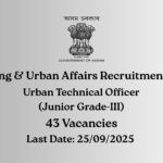 Housing and Urban Affairs Recruitment 2025
