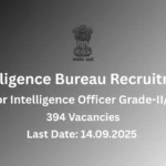 IB JIO Recruitment 2025