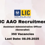 LIC AAO Recruitment 2025