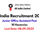 Oil India Recruitment 2025