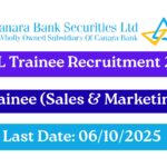 CBSL Trainee Recruitment 2025