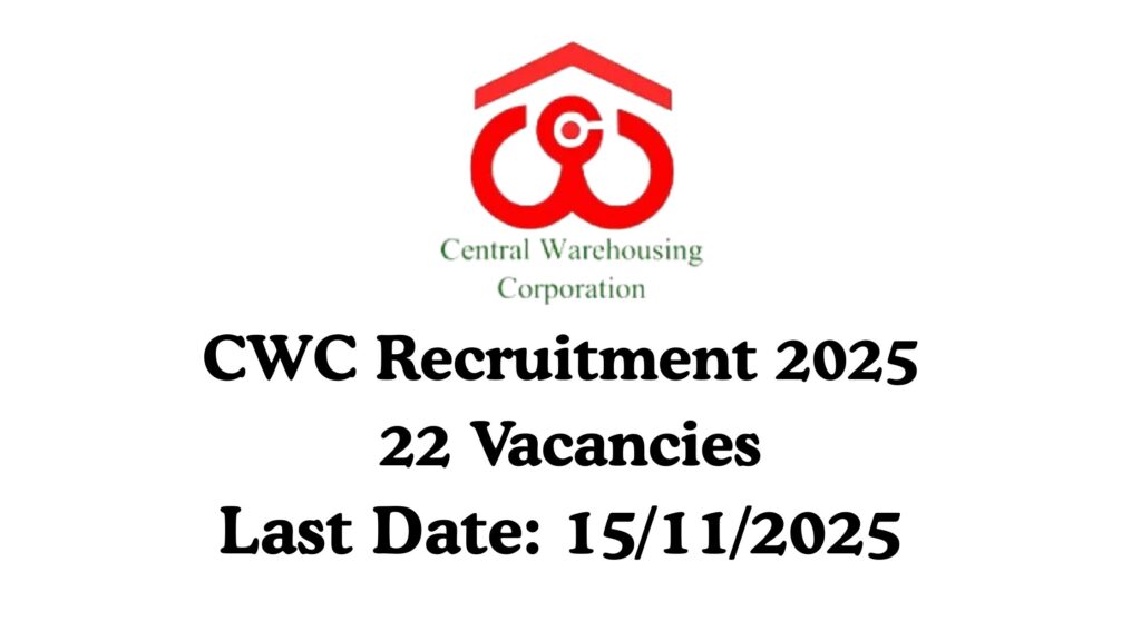 CWC Recruitment 2025