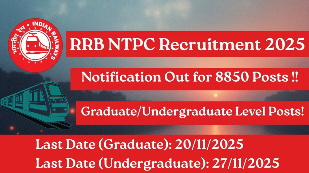 RRB NTPC Recruitment 2025