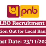 PNB LBO Recruitment 2025