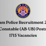 Assam Police Recruitment 2025