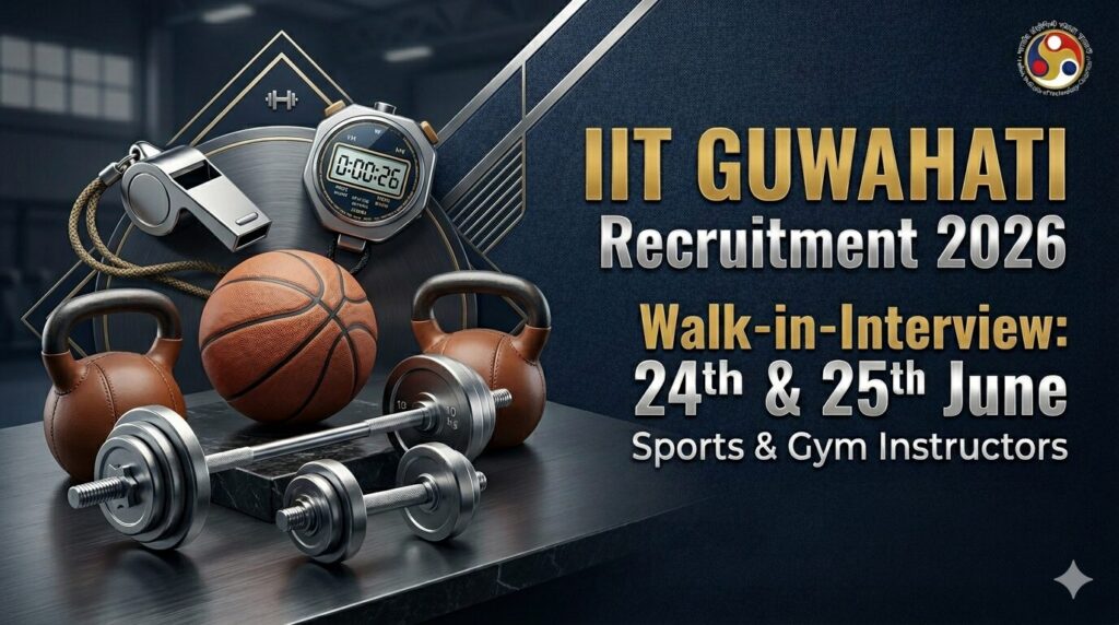IIT Guwahati Recruitment 2026