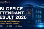 RBI Office Attendant Result 2026