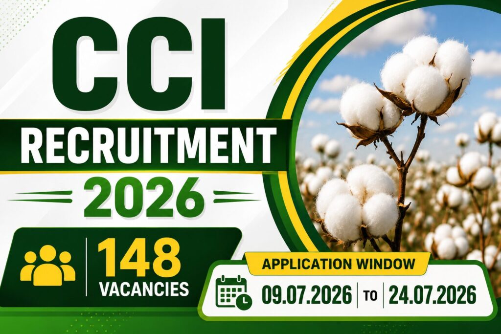 CCI Recruitment 2026
