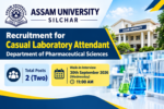 Assam University Recruitment 2026
