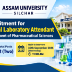 Assam University Recruitment 2026