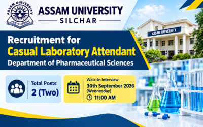 Assam University Recruitment 2026