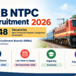 RRB NTPC Recruitment 2026